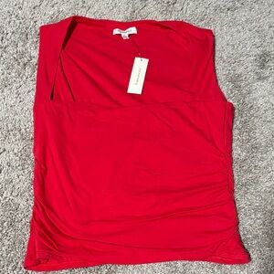 Francesca's Bold Red Women's Tank Top